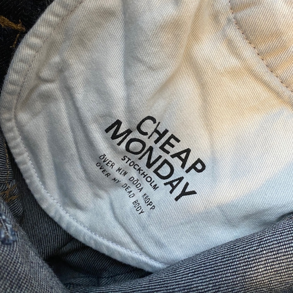 Mens Cheap Monday Jeans 31/34 - Picture 5 of 7